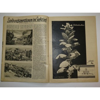Die Wehrmacht, Nr.9, 24. Avril 1940, Berichte vom Einsatz unserer Truppen à Norden. Espenlaub militaria